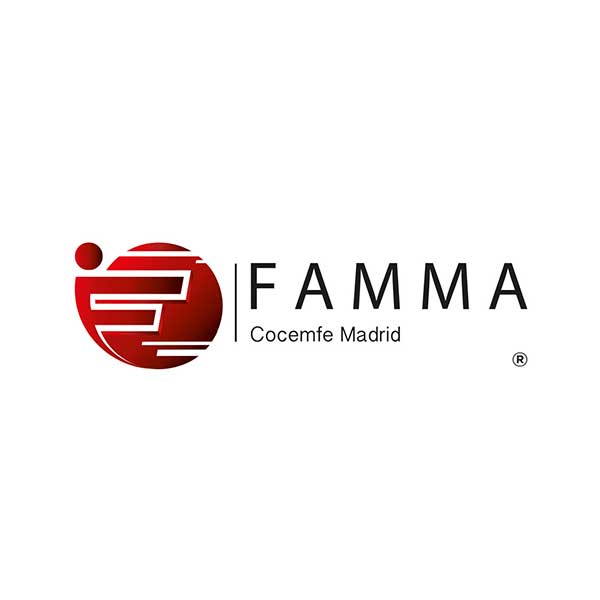 Logo FAMMA. Federación de Asociaciones de Personas con Discapacidad Física y Orgánica de