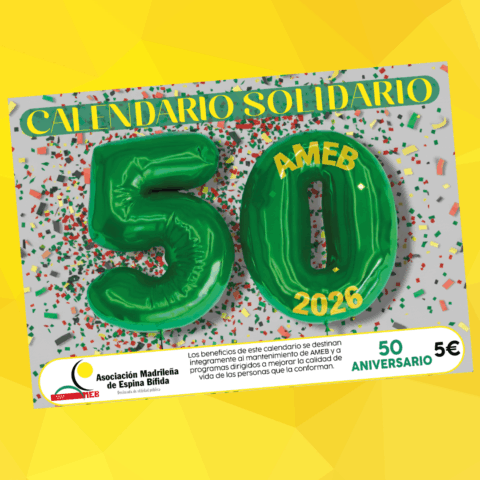 Calendario Solidario AMEB 2026 (pared)